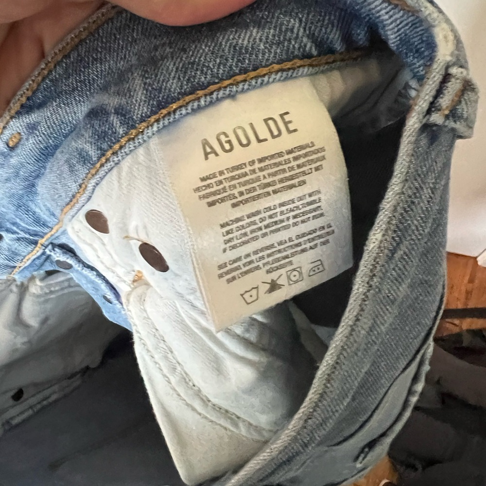 AGOLDE Riley High Waisted Jeans - Picture 7 of 7